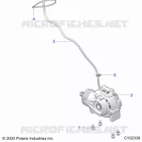TREN, GEARCASE MOUNTING, FRONT