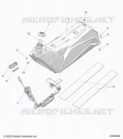 SISTEMA DE COMBUSTIBLE, FUEL TANK AND PUMP