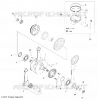 MOTOR, CIGUEÑAL AND PISTÓN