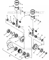 PISTÓN Y CIGÜEÑAL 440 E942760 AND 440 SKS E942560 (49273927390035)