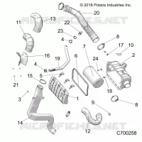 ENGINE, TOMA DE AIRE SYSTEM