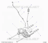 TREN, FRONT GEARCASE MOUNTING
