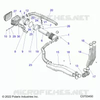 ENGINE, TOMA DE AIRE SYSTEM