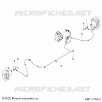 FRENO FRONTAL BRAKE LINE