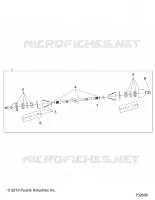 DRIVE TRAIN, HALF EJE TRASERO