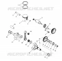 PISTÓN Y CIGÜEÑAL XPLORER 4X4 W959140 (4930223022C014)