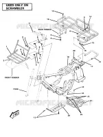 CONJUNTO DE MARCO WITH RACKS-SCRAMBLER (4910981098006A)