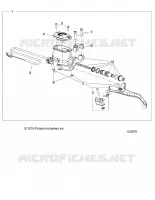 FRENO FRONTAL BRAKE LEVER AND MASTER CYLINDER
