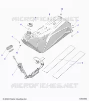 SISTEMA DE COMBUSTIBLE, FUEL TANK AND PUMP