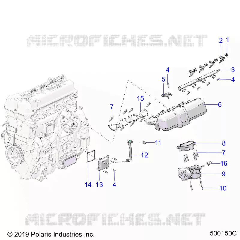CONSUMO MANIFOLD AND FUEL RAIL