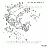 CHASSIS, BASTIDOR AND FRONT BUMPER