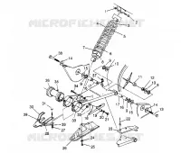 El balanceo del brazo y CHOQUE Sportsman 4x4 W948040 (4926842684B013)