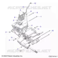 TREN, MAIN GEARCASE MOUNTING