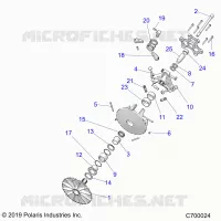 TREN, PRIMARY CLUTCH