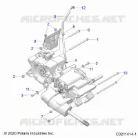 TREN, MAIN GEARCASE MOUNTING