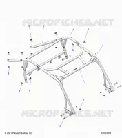 CHASSIS, CAB BASTIDOR