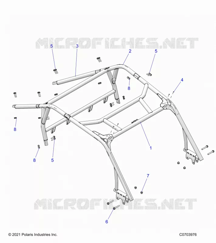 CHASSIS, CAB BASTIDOR