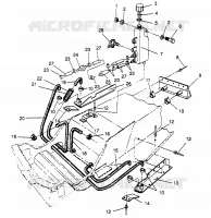 SISTEMA DE REFRIGERACIÓN 500 EFI SKS 0962574, 500 EFI RMK 0962974, and EUROPEAN 500 E (4931983198B007)