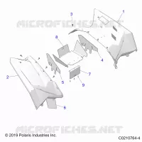 CARROCERÍA POSTERIOR CAB AND HEAT SHIELDS