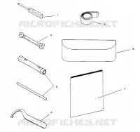KIT DE HERRAMIENTA XLT TOURING 0952857 and  EUROPEAN XLT TOURING E952857 (4929172917B011)