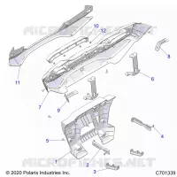 CARROCERÍA POSTERIOR BUMPER