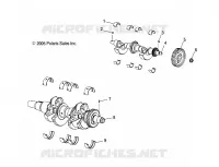MOTOR, CIGUEÑAL AND BALANCE SHAFT