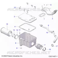 ENGINE, TOMA DE AIRE SYSTEM