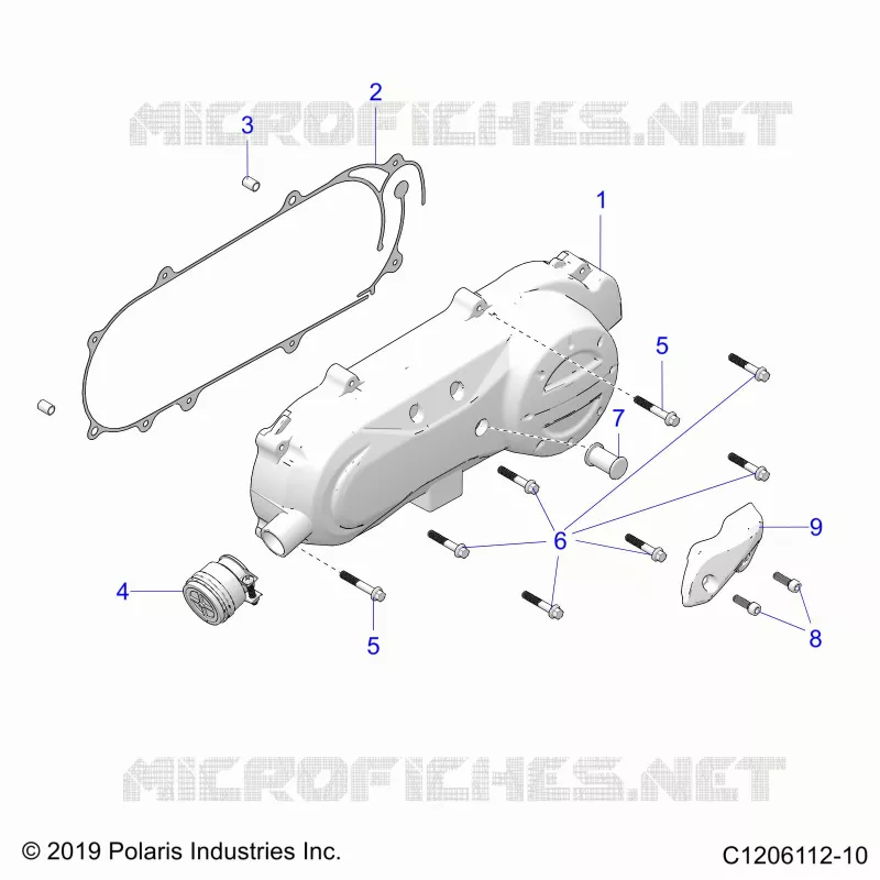 TREN, CLUTCH COVER AND DUCTING