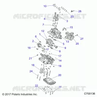 ENGINE, CRANKCASE AND CIGUEÑAL