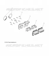 ENGINE, REED VALVE AND CUERPO DE MARIPOSA ADAPTOR
