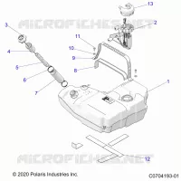 SISTEMA DE COMBUSTIBLE, FUEL TANK