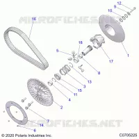 TREN, SECONDARY CLUTCH