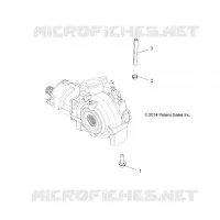 TREN, GEARCASE MOUNTING, FRONT