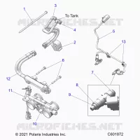 SISTEMA DE COMBUSTIBLE, RAIL, LINES AND THROTTLE BODY