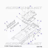 CHASSIS, REAR ASM.