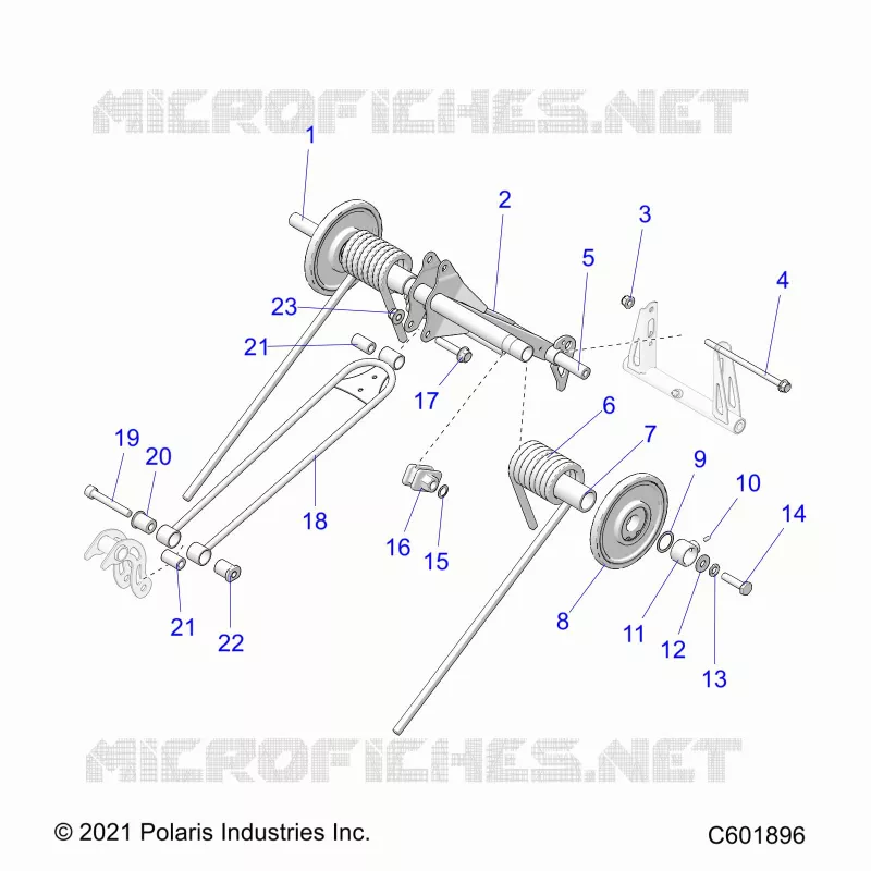 SUSPENSION, TRASERO ARM PAR