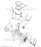 CIGUEÑAL AND PISTON ASSEMBLY (4916361636037A)