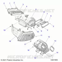 ENGINE, TOMA DE AIRE SYSTEM