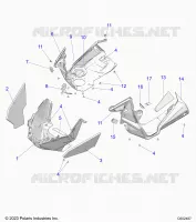 NOSEPAN ASM./FENDERS