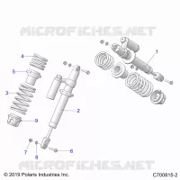 SUSPENSION, CHOQUE FRONTAL MOUNTING