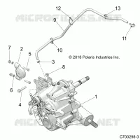 TREN, MAIN GEARCASE MOUNTING