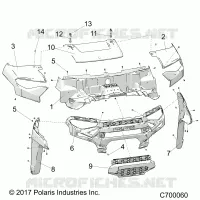 CAPUCHA AND FRONT FACIA