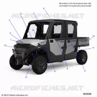 ETIQUETASS, GRAPHIC- R23M4U57B4/B9 (900859)