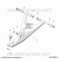 SUSPENSIÃ“N DELANTERA CONTROL ARMS LOWER