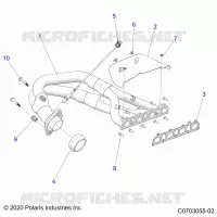 ENGINE, SISTEMA DE ESCAPE, HEADPIPE AND RELATED