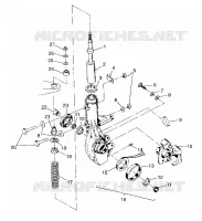 puntal delantero XPLORER 400L W97CC38C (4939753975B004)