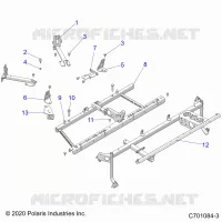 CHASSIS, MAIN BASTIDOR MOUNTS