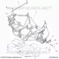 CHASSIS, MAIN FRAME AND ESQUÃD PLATE