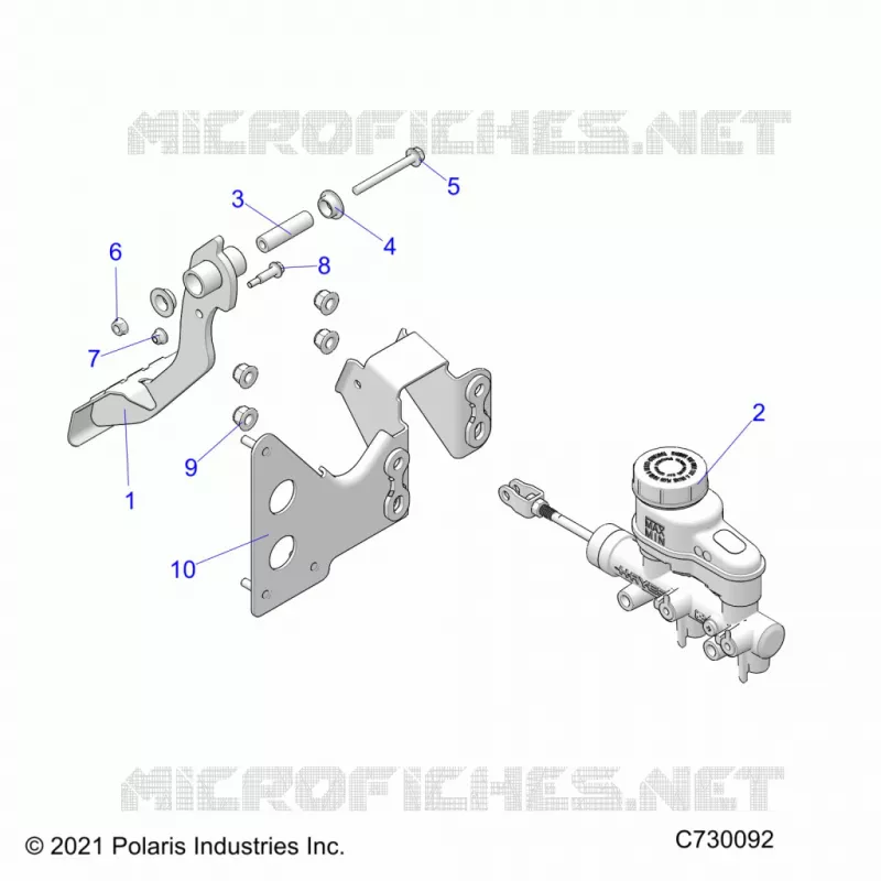 BRAKES, PEDAL AND CILINDRO MAESTRO