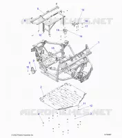 CHASSIS, MAIN FRAME AND ESQUÃD PLATES